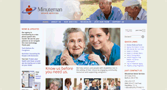 Desktop Screenshot of minutemansenior.org